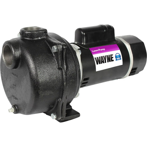 2 HP Cast Iron Lawn Sprinkling Pump With High Volume Output For Outdoor Irrigation And Garden Watering, Heavy Duty Cast Iron Volute