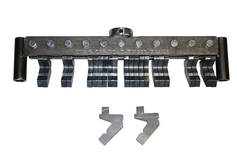 Gooseneck Dies For 12 And 20 Ton Finger Brakes Fit Bend Up To Quarter Inch Material Heavy Duty USA Made Weld In Custom U Shaped Brackets