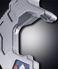 Close-up of 15 Inch Multi Function Demolition Tool Nail Puller With Cross Hatch Hammer for drywall.