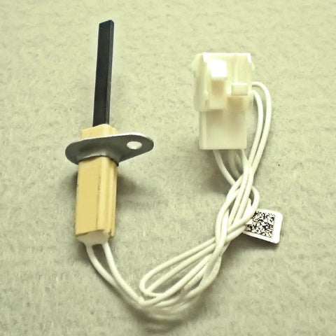 768A-844 Hot Surface Ignitor 80V Silicon Nitride For Residential Furnaces, Two Terminal AMP Receptacle With.084 Inch Female Sockets