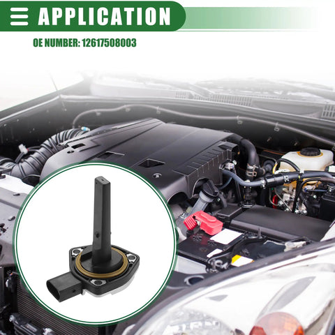 Car Oil Level Sensor And Engine Oil Sending Unit With Metal Plastic Construction For BMW 3 Series 1999-2011 engine illustration