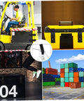4 pieces flexible draw latch rubber lock replacement used on cargo box, gym equipment, forklift, and shipping containers for secure closure.
