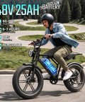 Premium Rugged Fat Tire Electric Bike For Adults Featuring Built To Last 48V 25Ah Removable Battery Gutsy 1500W Peak Motor Gravel Ready Commuter E Bicycle in action on a winding road.