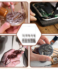 Dope 1200-Piece Tiny Screw Kit With Phillips Pan Head Machine Screws In Sizes M1, M1.2, M1.4 And M1.7 used in repair projects