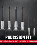 6 Piece Precision Screwdriver Set With Mini Screwdrivers For Watch Jewelry Eyeglasses And Computer Repair, Comfort Cushion Grip