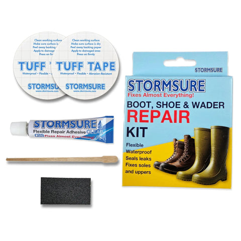 Boot And Shoe Repair Kit With Flexible Waterproof Adhesive For Soles And Uppers Easy Long Lasting Fix That Moves With Your Feet