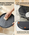10 Inch Microwave Crisper Pan Turns Your Microwave Into A Fry Pan For Crispy Browning And Fast Even Cooking When Reheating Pizza