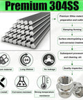 Beefy Heavy Duty 3/4 Inch NPT Female To 1/2 Inch NPT Female Reducer Pipe Fitting Coupler In 304 Stainless Steel For Air Water Gas Oil Systems Industrial Plumbing Adapter, threaded stainless reducer