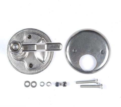 Rock Solid Stainless Steel Marine Boat Hatch Cam Latches With Hella Secure D Handle Compression Locks For Top Notch Deck And Compartment Mounting Badass Nautical Gear 2 Pack