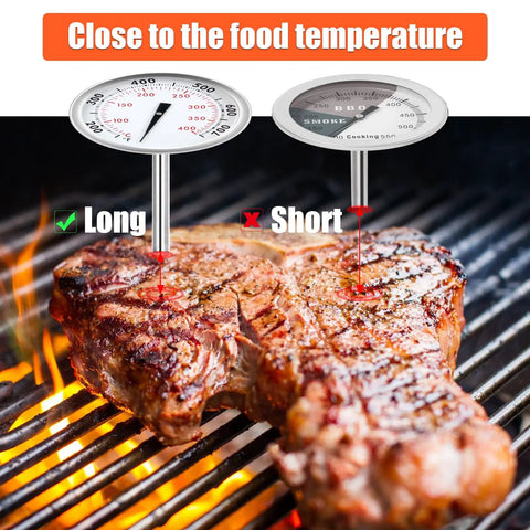 Spot On Accurate Grill Thermometer Replacement For Genesis 300 Series, Genesis II 300/400 Series on steak grill