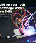 Premium 30 Day Space Mission Coding Course For Adults And Teens With Robotics And Engineering Projects, Arduino IDE Compatible Kit, Real NASA Researchers And Pro Level Video Lessons, Hands On STEM Adventure, breadboard with jumper wires