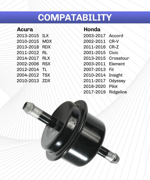 Transmission Filter Replacement For Automatic Transmission Fluid Ready To Install High Quality Car Part Replaces 044-0382 with compatibility list for Acura and Honda models