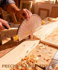 Heavy Duty Birch Wood Precision Angle Finder With Dead On Degree Measurements Quick Miter Setup And Spot On Carpenter Welder Diy Project Alignment Tools Solid, being used for accurate cuts.