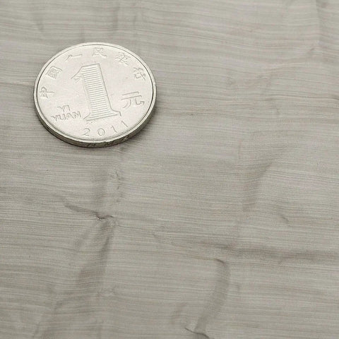Close-up of 3 Pack 6x6 Inch Stainless Steel Mesh Screen Squares Heavy Duty 500 Mesh 25 Micron 304 Wire Cloth and coin