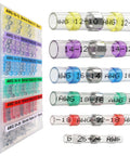150Pcs Solder Seal Wire Connectors Marine Grade Heat Shrink Butt Splice Terminals in storage box, 6 colors and sizes