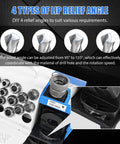 4 types of lip relief angle settings on Top Notch Drill Bits Sharpener Machine For 3 To 20mm With 18 Collets, Adjustable Lip Relief And Point Angles.