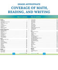 Table of contents for All In One Second Grade Comprehensive Skills Workbook For Reading Math Language Arts Spelling Grammar And Writing Practice Ages Seven To Eight Classroom Or Homeschool Curriculum Kid Friendly Must Have.