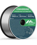 No Gas Shielding Flux Cored 0.035 Inch Stainless Steel MIG Wire E308LFC-O, 2 Lb Spool on durable ABS plastic reel