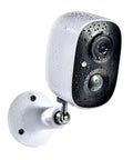 No-Nonsense Wireless Outdoor Security Camera With 2K Color Night Vision, AI Motion Detection, weather-resistant design