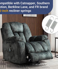 Revamp Your Living Room Setup With These Heavy Duty Recliner Tension Springs 2 7/8 Inch Universal Fit For Lane Lazyboy Homeplace Rock Solid Galvanized Steel No Sweat Install Rapid Durable Fix Two Pack on recliner with 2.5-inch springs.