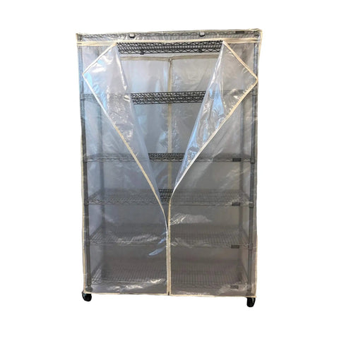 Tough As Nails Mesh Shelving Cover Keeps Your Setup Slick And Dustproof While Giving You Straight Up Great Visibility Fits Standard Thirty Six By Fourteen By Fifty Four Inch Rack Units Every Time