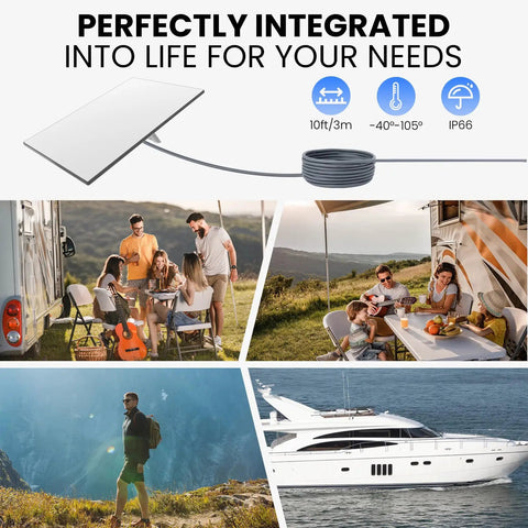 Plug And Play Starlink Mini Car Adapter 3 In 1 With Bright Digital Voltmeter 12 To 24V Dc Power Cord outdoors with campers, boating, and nature.