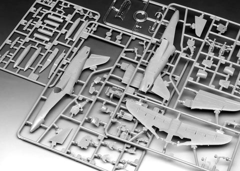 Sprue parts for Hawk T.1 1:72 Scale Plastic Aircraft Model Kit, Easy Build for Beginners and Hobbyists, Ages 10 and Older, Detailed Parts