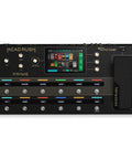 Front view of Guitar And Vocal Multi Effects Pedal With Amp Modeling And Cloner Antares Auto Tune WiFi 7 Inch Touchscreen