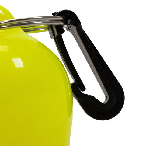 Skum Ball Regulator Mouthpiece Cover With Clip For Diving And Snorkeling Yellow Guard and black clip detail