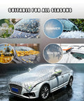 Full Send Hail Protector Car Cover For Tesla Cybertruck 2024 Through 2026 heavy duty padded cover for all seasons weather protection.