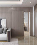 Interior with 39 Inch Soft Close Sliding Barn Door Hardware Set With Hidden Track For Interior Doors Up To 39 Inches Wide And 1.75 Inch Thick