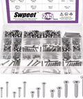 245 Piece Stainless Steel Self Tapping Screws Kit With 14 Sizes From 4 To 12 For Drywall Wood Metal Phillips Flat Head Drive Screws