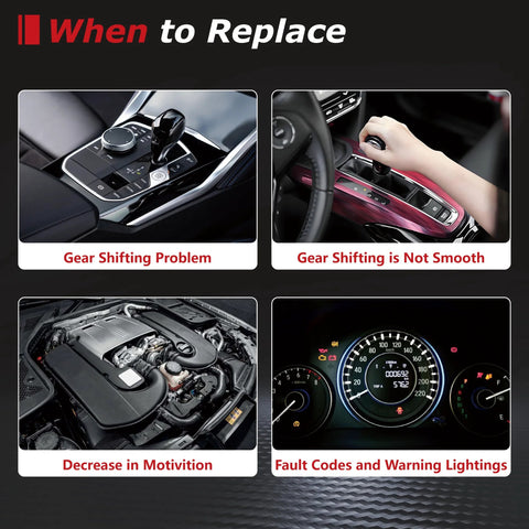 Infographic showing signs for VVT Solenoid Replacement For 1998-2002 Honda Accord 2.3L 1998 Odyssey 2.3L 1998-1999 Acura CL 2.3L