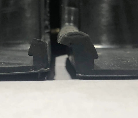 Close-up of EPDM roof patch showing reinforced cone detail from Residential Retrofit Pipe Flashing For Shingle Roof And Electrical Mast