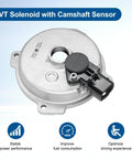 VVT Solenoid With Camshaft Sensor For Hyundai And Kia 2.0L 2.4L Engines Replacement 24360-2GGB0 front view
