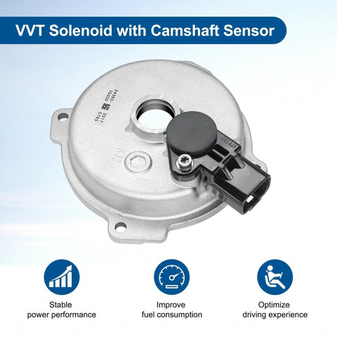 VVT Solenoid With Camshaft Sensor For Hyundai And Kia 2.0L 2.4L Engines Replacement 24360-2GGB0 front view