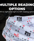 12 Foot Self Adhesive Measuring Tape With Right To Left Reading Bench Ruler For Fast On Surface Layouts showing multiple options