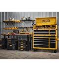 Heavy Duty Tool Organizer Rail For Workbench Mounting, 20 Inch Compact Metal Rail System For Garage Or Shop, organized tools