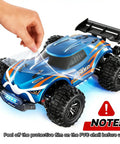 One Sixteenth Brushless Remote Control Car For Adults 64 KMH Off Road 4X4 All Terrain RC Monster Truck with protective film
