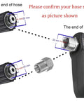 Diagram showing fittings for heavy duty replacement pressure washer gun with 40 inch extension wand and universal M22 14mm and 15mm.