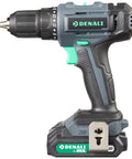 20V Cordless Drill Driver Kit With Two 2Ah LiIon Batteries And A Two Point Four Amp Charger Blue Ideal For DIY Drilling Holes