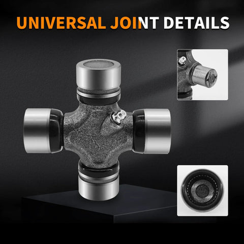 5-3205X U-Joint Kit For 1350 S44 Series Universal Joint OSR ISR Heavy-Duty Driveshaft Replacement With Precise Fit Bearing Cap Specs And Easy Install Today, steel caps