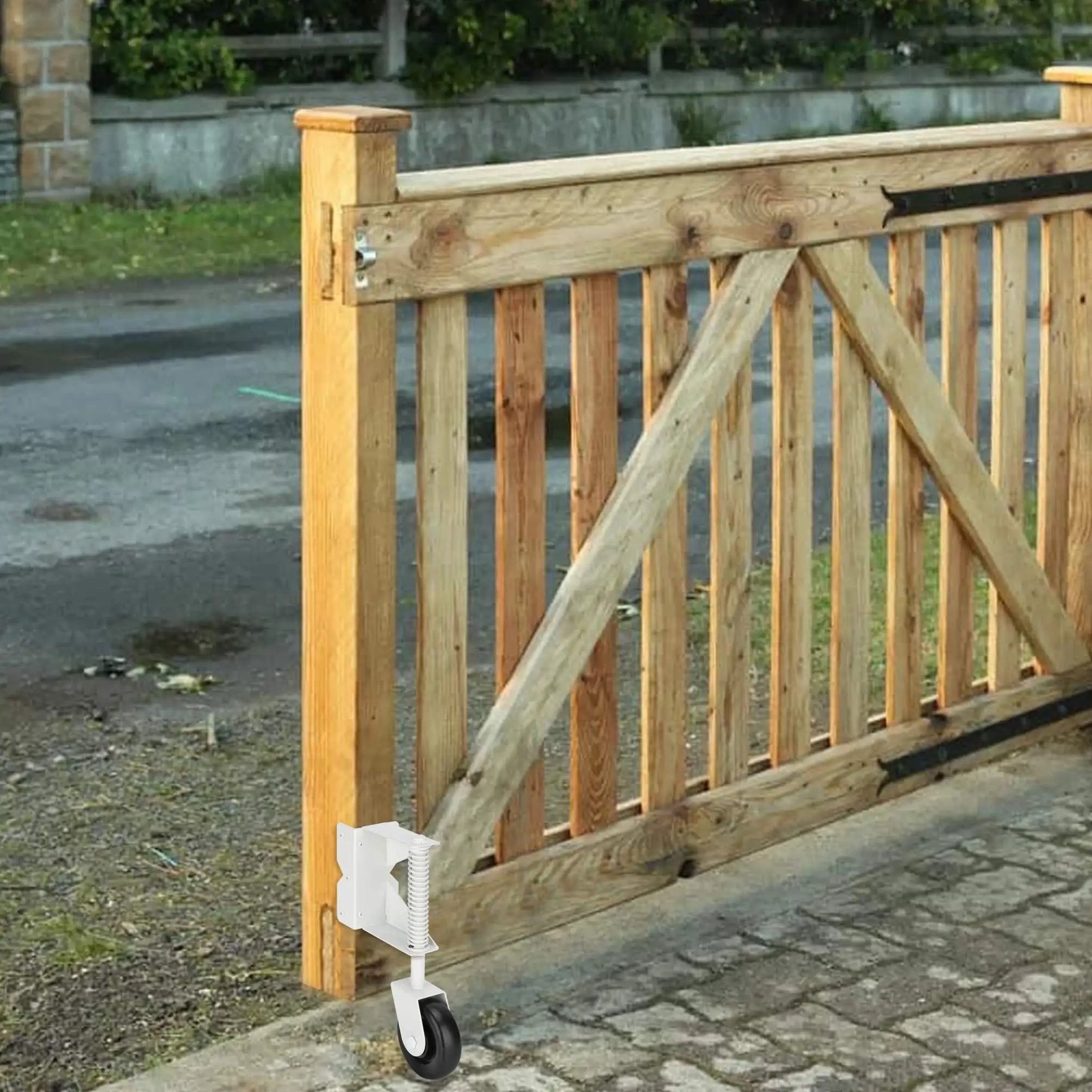 Spring Loaded Gate Caster Wheel For Gates & Fences