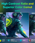 High contrast ratio and superior color gamut with 27 Inch Curved Monitor With Built In Speakers USB Type C 120Hz Refresh Rate 1ms MPRT FHD 1080p HDR
