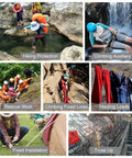 Outdoor Climbing Rope 32ft Escape Rope For Rock Climbing And Fire Rescue used in various scenarios like hiking and rescue.
