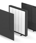 Replacement Filter For Apollo 630 718 Air Purifier 5 In 1 True HEPA With Activated Carbon, showing filter layers, no tools needed