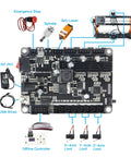 Upgraded 3018 Pro CNC Router Kit With Offline Controller E Stop XYZ Limit Switches 3 Axis Precision DIY Desktop Engraving components
