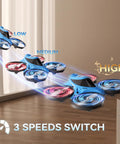 3 In 1 RC Drone Car Boat For Indoor And Outdoor Fun With Auto Hovering, 3D Flips, Headless Mode, Land Sea Air Modes in high speed mode