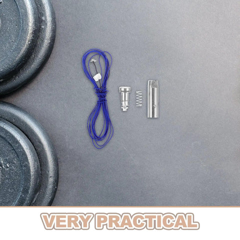Stainless Steel Fencing Blade Tip Replacement For Epee And Foil Quick Install Spare Point With Wire on gray surface.