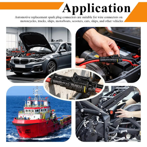 316 Piece Waterproof Automotive Electrical Connector Kit With 23 Sets Sealed Wire Connectors For 22 To 16 AWG in vehicle applications